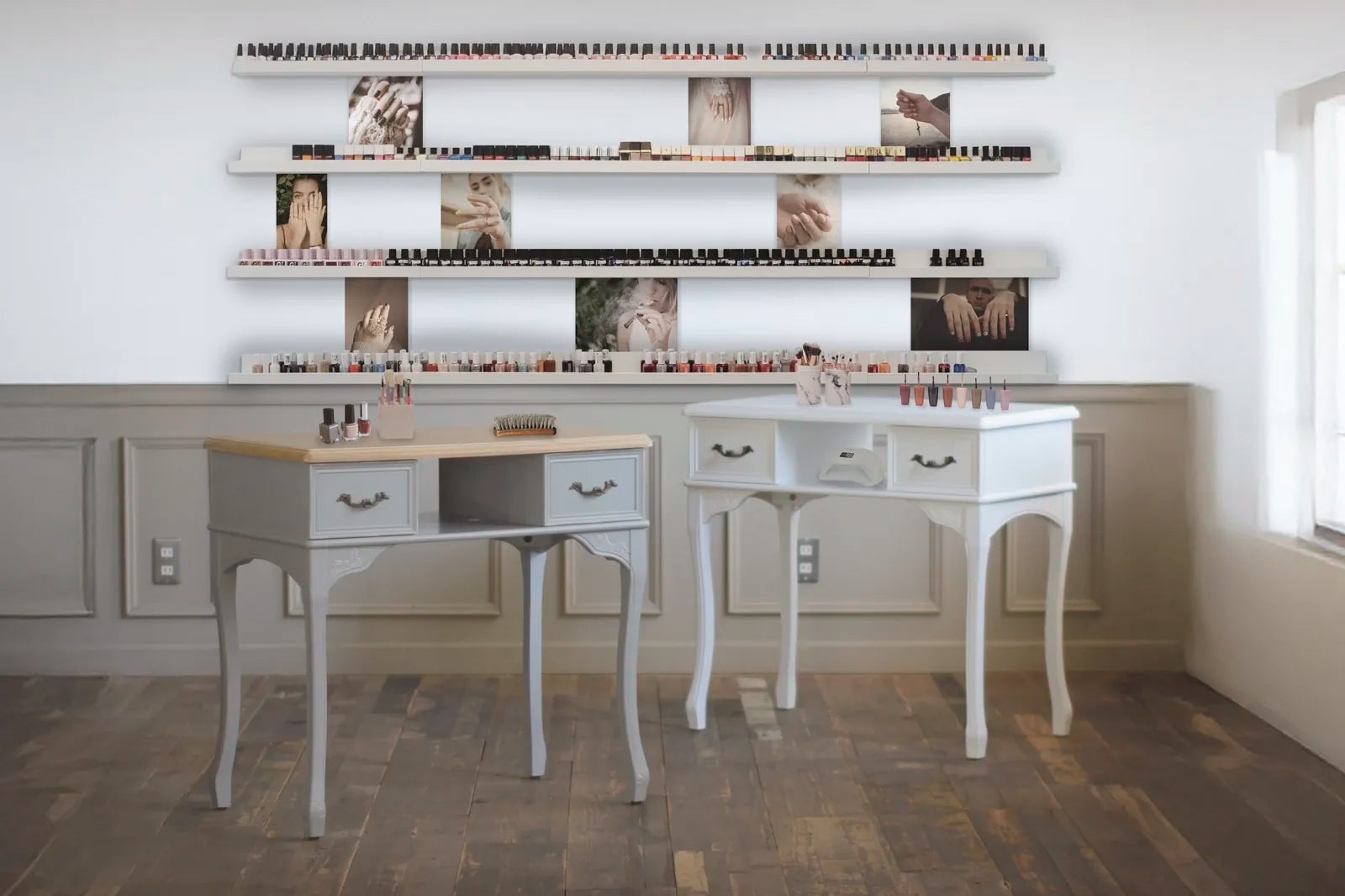 ネイルサロンで使えるネイルテーブル、美容室・サロン家具専門の通販