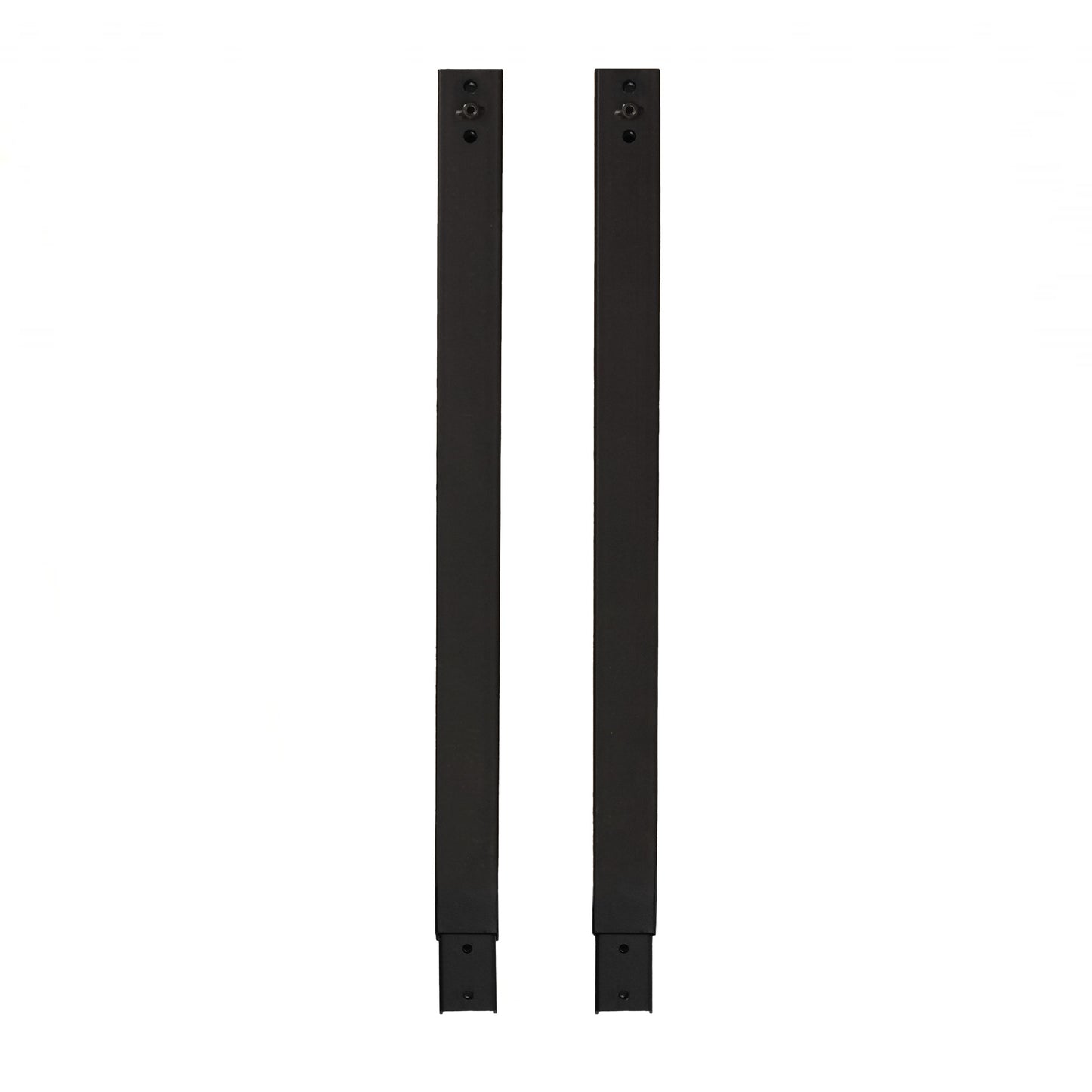 ブラック色アイアンパーテーション用 ロングアタッチメント (2本1セット)