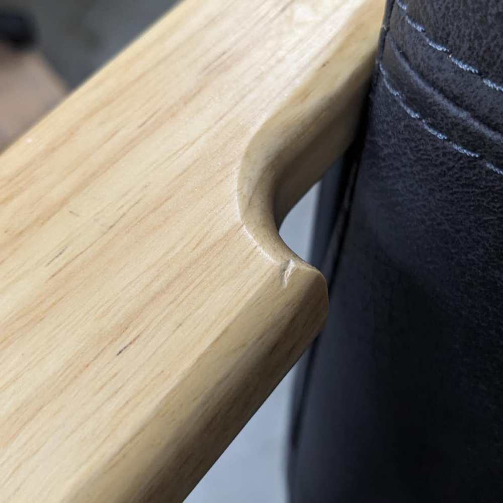 アウトレット スタイリングチェア ノエル(BK) 丸型ポンプ(SV) OL1650 通常価格¥47,080
