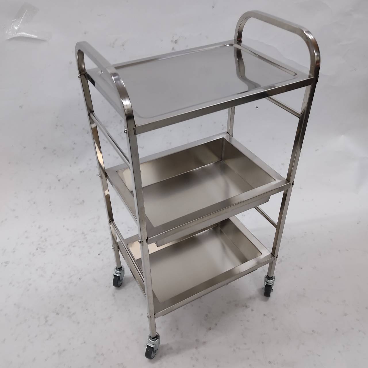 アウトレット ステンレスワゴン イネス(SV) OL2075【完成品出荷】 通常価格¥14,080