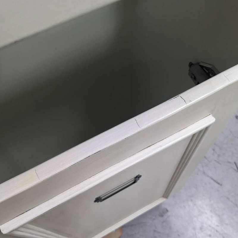 アウトレット シャンプーキャビネット 下台(WH) OL1921【完成品出荷】 通常価格¥43,780