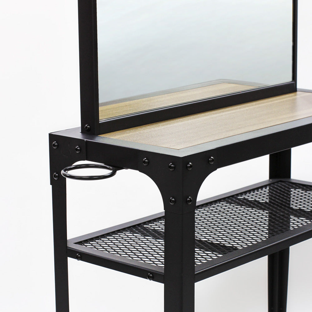 黒色のアイアンドレッサーの詳細写真【ロジェ】