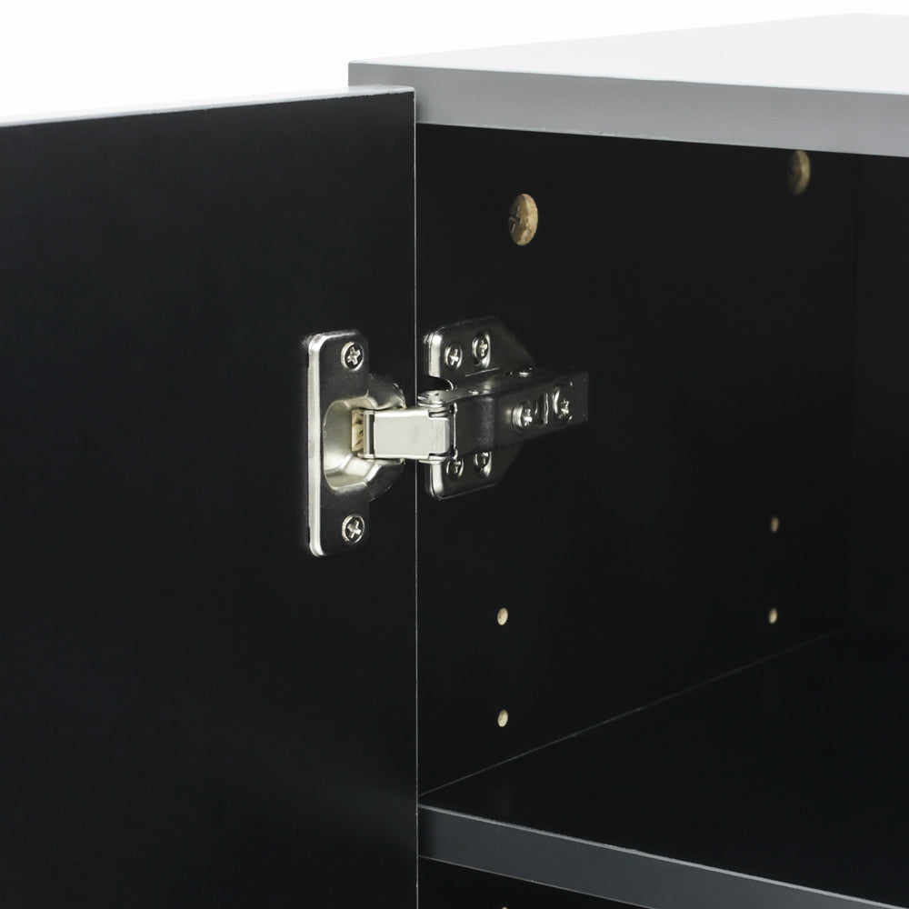 ダークグレー色ストック型キャビネット上台450mm