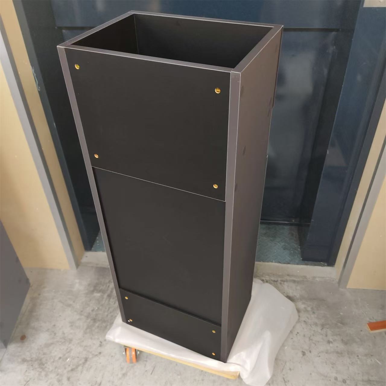 アウトレット フラットシャンプーキャビネット 下台W405(DGY) OL1999【完成品出荷】 通常価格¥22,880