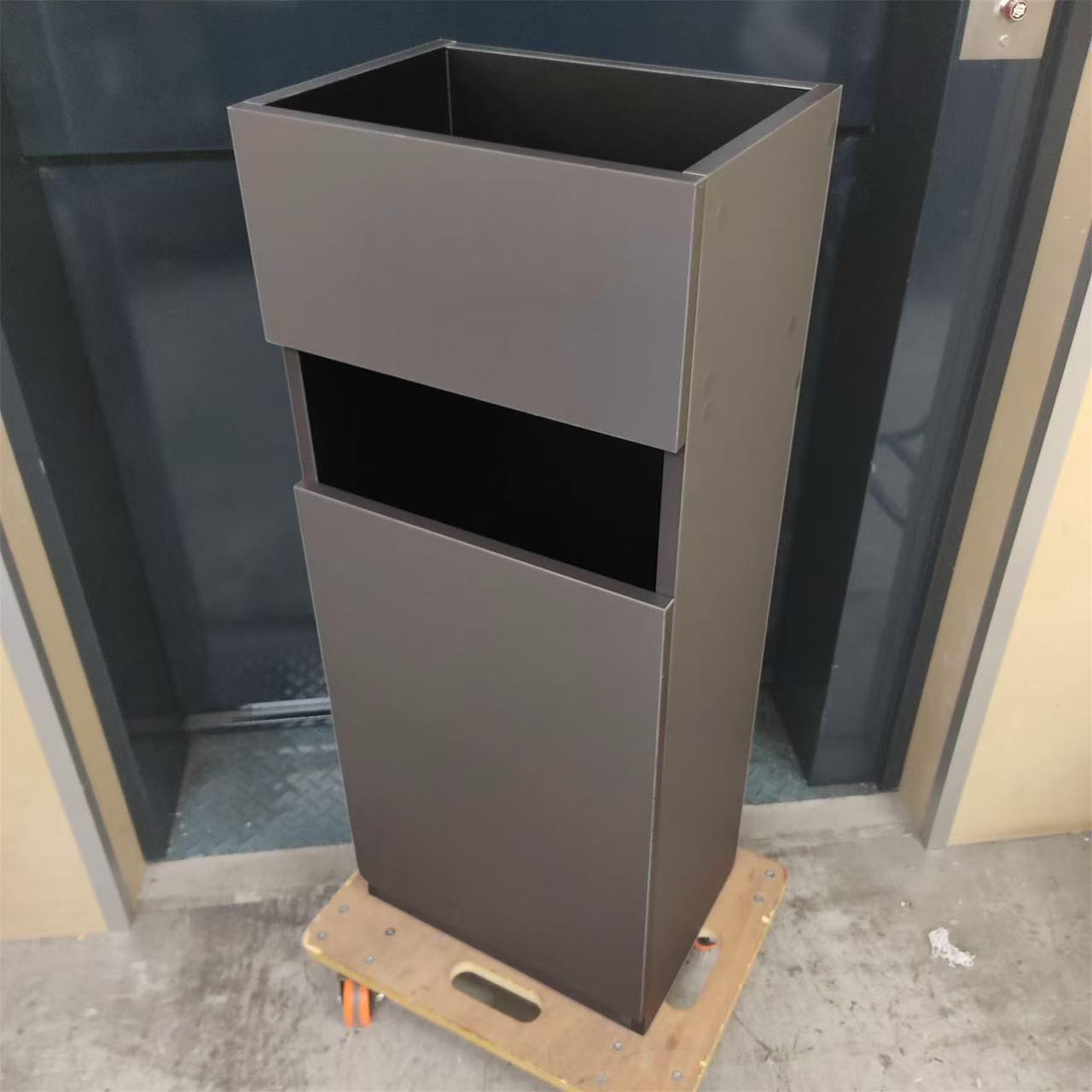 アウトレット フラットシャンプーキャビネット W405 下台(DGY) OL2013【完成品出荷】 通常価格¥22,880