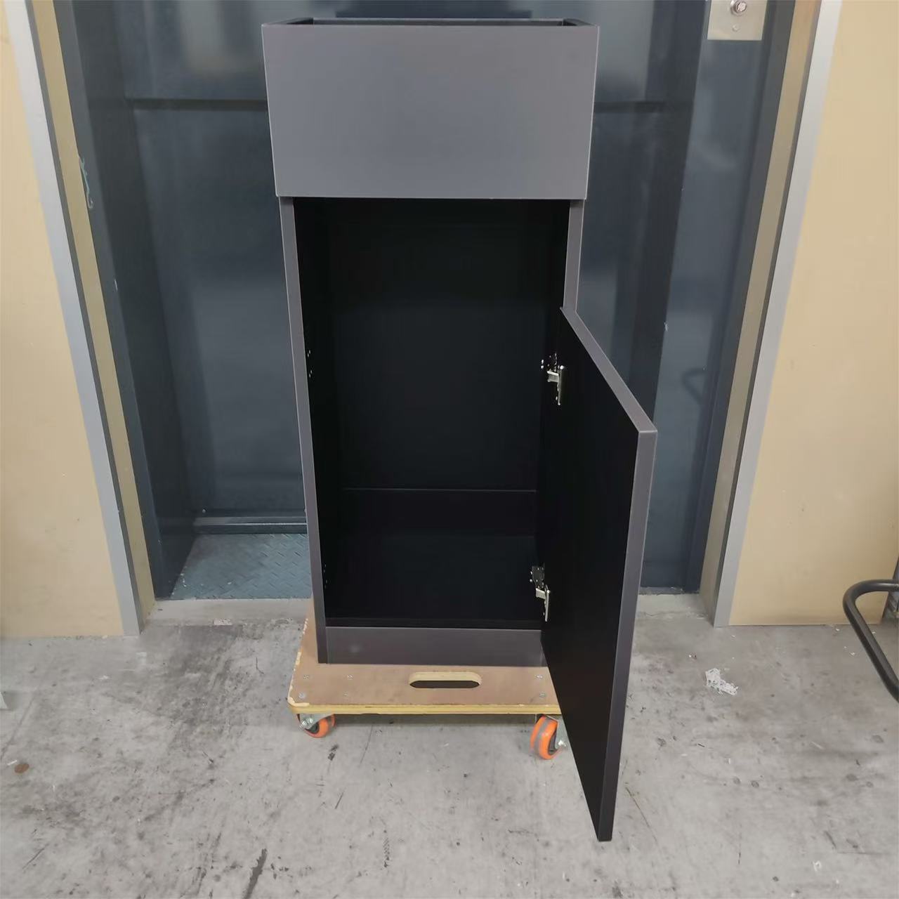 アウトレット フラットシャンプーキャビネット W405 下台(DGY) OL2013【完成品出荷】 通常価格¥22,880