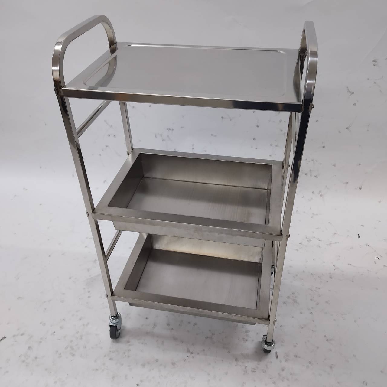 アウトレット ステンレスワゴン イネス(SV) OL2089【完成品出荷】 通常価格¥14,080