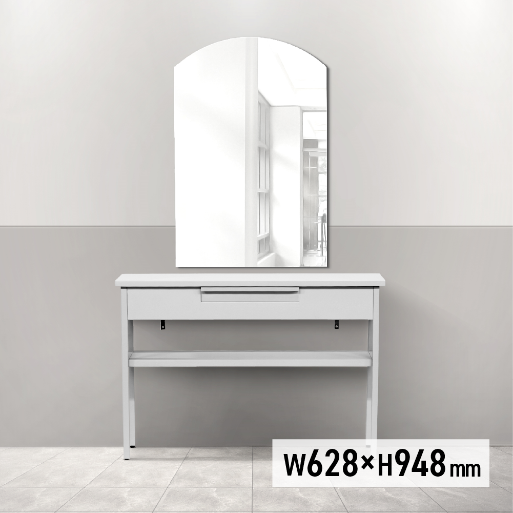 ウォールアートミラーのサイズ表:h948xw628