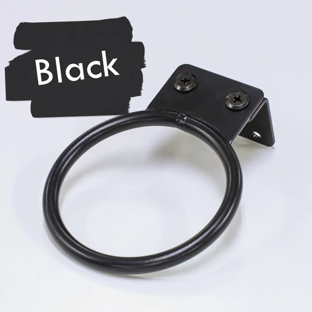 ブラック色ドライヤーホルダー組立式