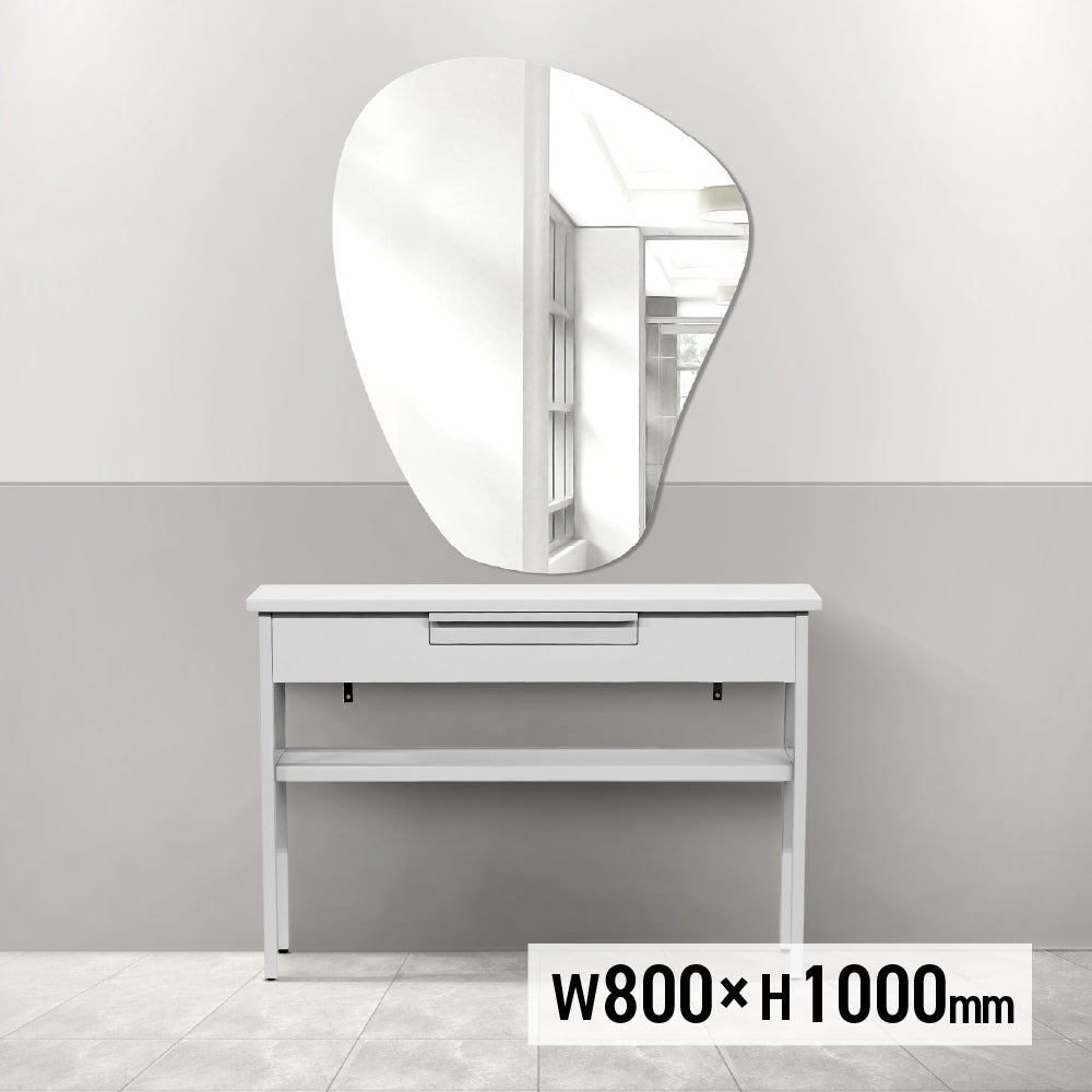 ウォールアートミラーのサイズ表:w800 x h1000