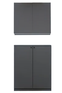 シャンプーキャビネットのモデル - ストック型<br>キャビネット