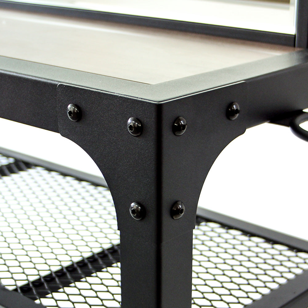 黒色のアイアンドレッサーの詳細写真【ロジェ】