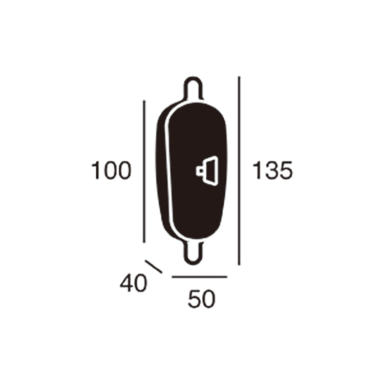 ケーブルアジャスターのサイズ図面