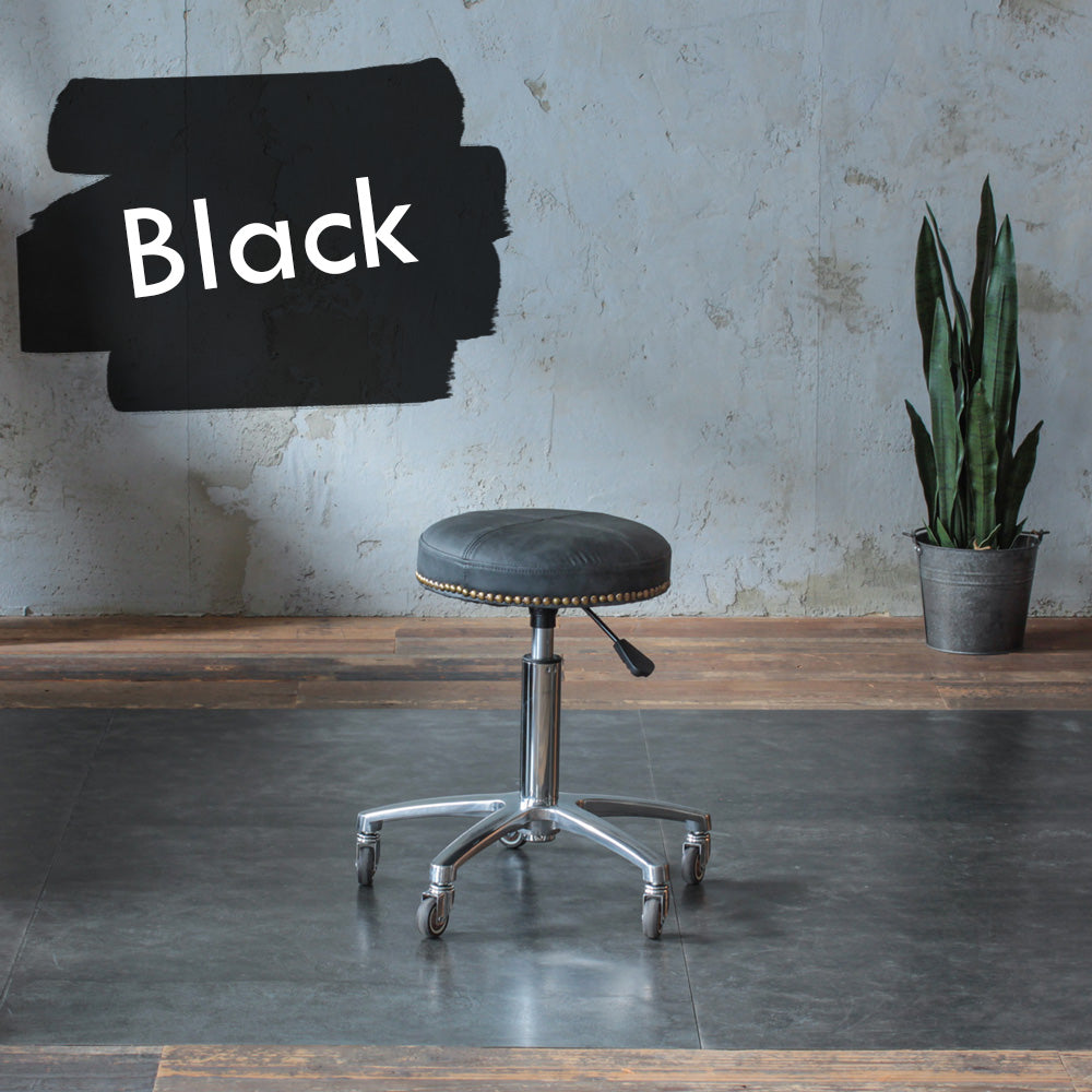 ブラック色鋲ありスツール