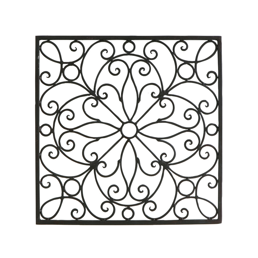 アンティーク・ブラック色アイアンパネル