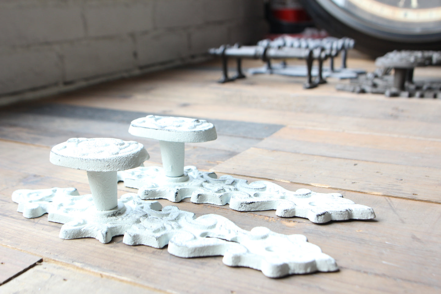 ドアハンドル(ホワイト)