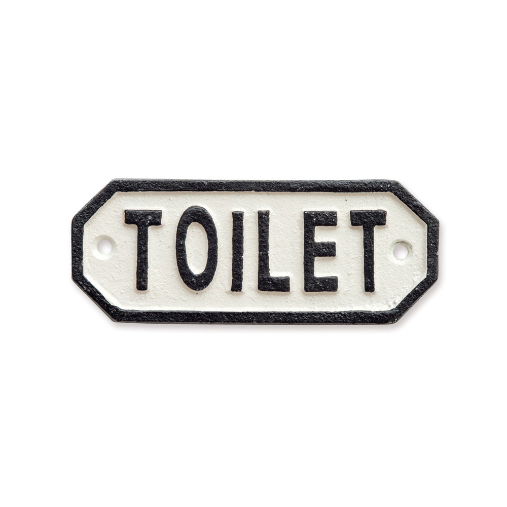 サインプレート TOILET ホワイト