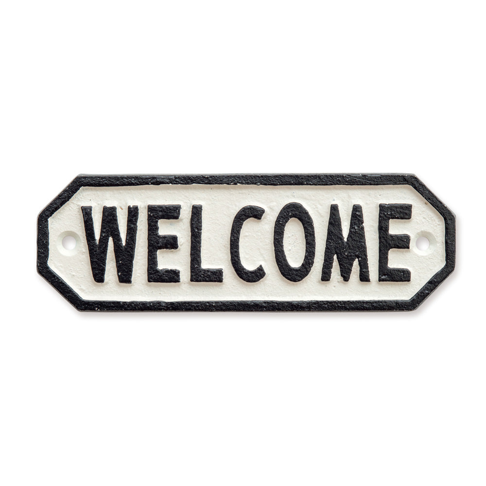 サインプレート WELCOME ホワイト