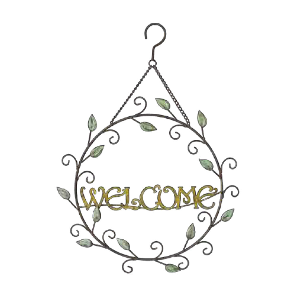 Metal Wreath リーフウェルカム(2個からの販売)