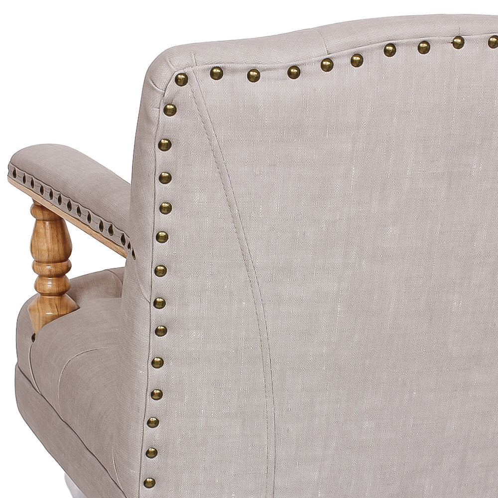 アッシュグレーファブリスの詳細写真質感がマットなファブリックレザー