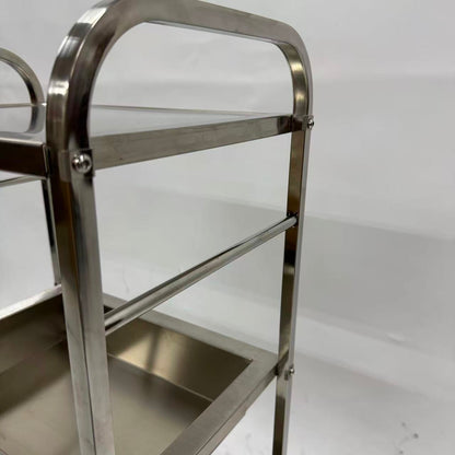 アウトレット ステンレスワゴン イネス(SV) OL2131【完成品出荷】 通常価格￥14,080