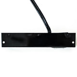 ホワイト色薄型簡易取り付け型コンセントプラグ　上面