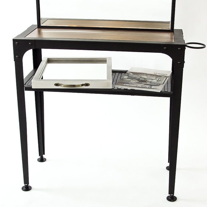 黒色のアイアンドレッサーの詳細写真【ロジェ】