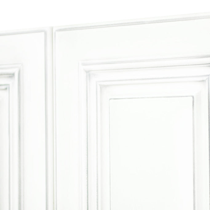 ホワイト色モールディングありシャンプーキャビネット【上台】の詳細