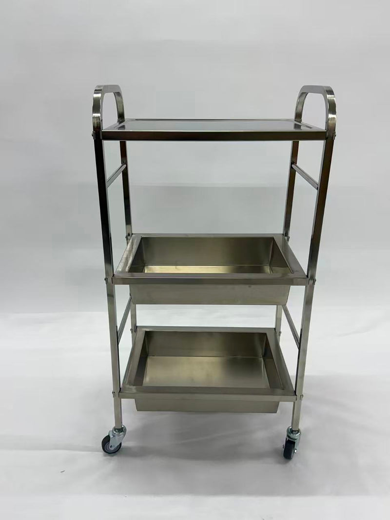 アウトレット ステンレスワゴン イネス(SV) OL2131【完成品出荷】 通常価格￥14,080