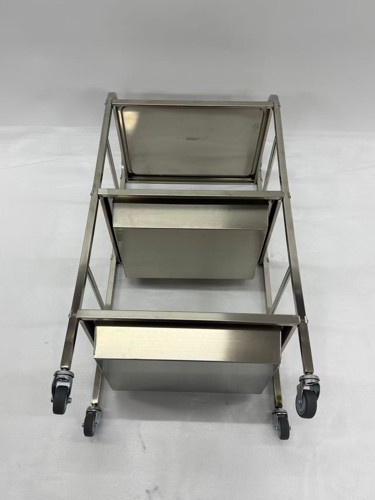 アウトレット ステンレスワゴン イネス(SV) OL2131【完成品出荷】 通常価格￥14,080