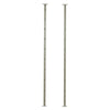 ベージュグレー色アイアンパーテーション用オプション鉄柱（2本１セット）