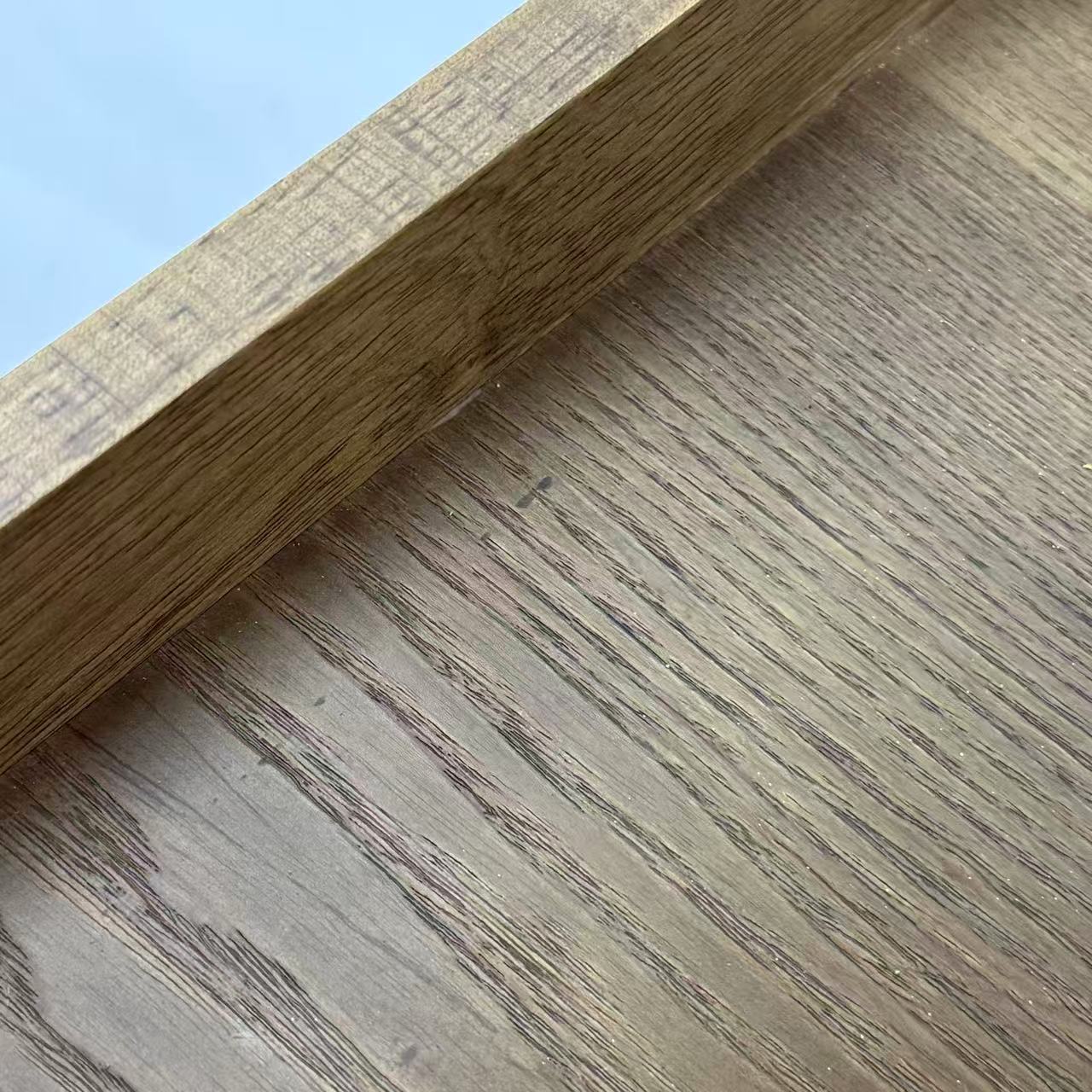 アウトレット 3段ウッドワゴン ステンレストレイ無し キャスター付き(BR)【完成品出荷】OL2134 通常価格￥16,280