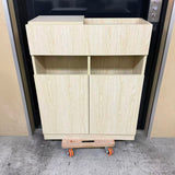アウトレット フラットシャンプーキャビネット 下台(WHW) OL2235【完成品出荷】 通常価格￥40,480