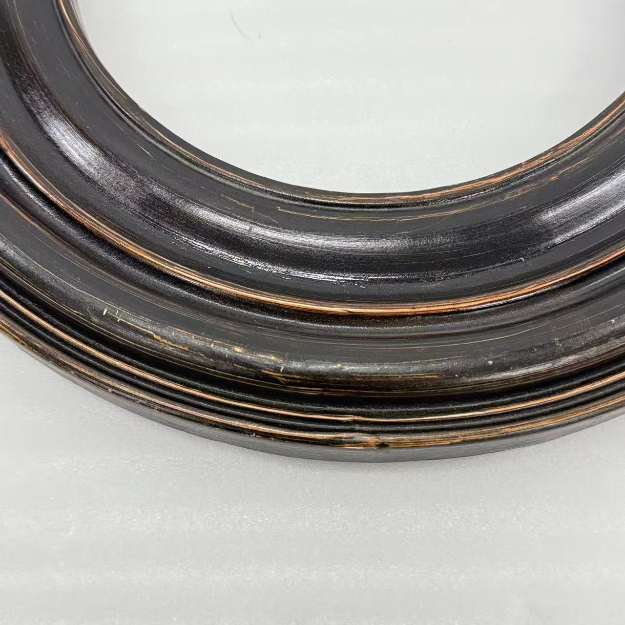 アウトレット ミラーフレーム ディスプレイフレーム サークル(ブロンズ) OL2160