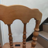 アウトレット ナポレオンチェア 木フレーム単品 (BR) 1脚 OL2046通常価格￥10,780