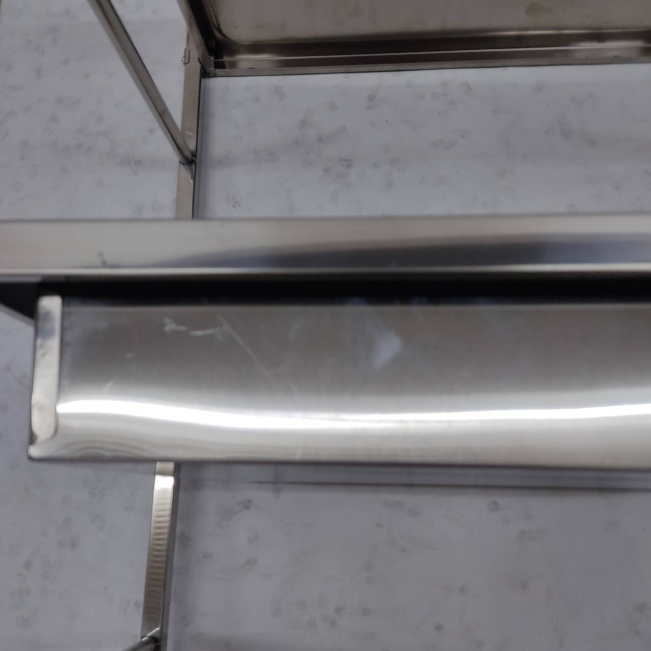 アウトレット ステンレスワゴン イネス(SV) OL2077【完成品出荷】 通常価格￥14,080