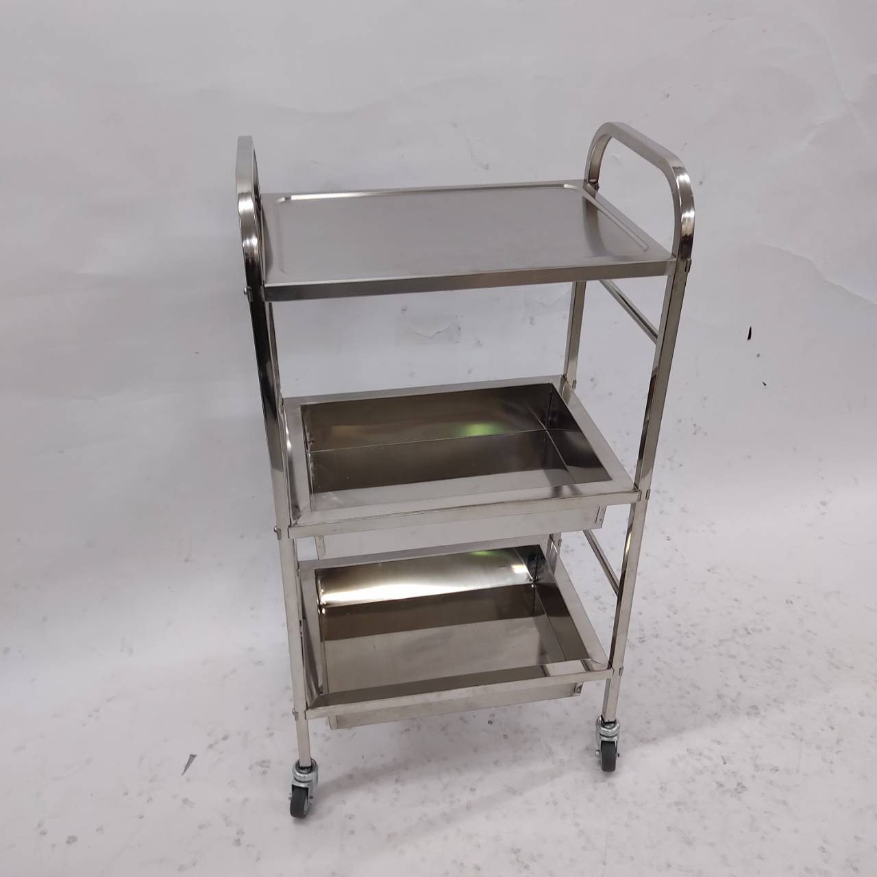 アウトレット ステンレスワゴン イネス(SV) OL2077【完成品出荷】 通常価格￥14,080