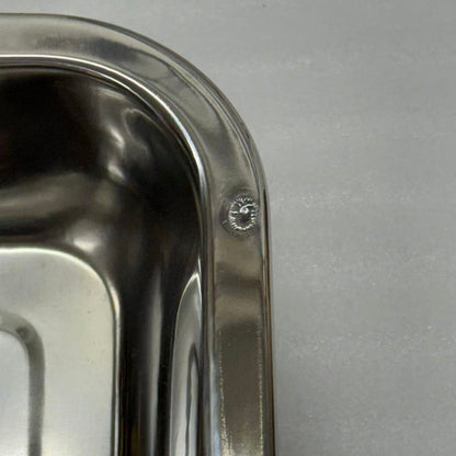 アウトレット 3段ウッドワゴン ステンレストレイ3枚 キャスター付き(BR)【完成品出荷】OL2142 通常価格￥19,580