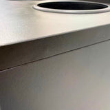 アウトレット フラットシャンプーキャビネット 上台(BK) OL2182【完成品出荷】 通常価格￥21,780