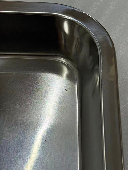 アウトレット 3段ウッドワゴン ステンレストレイ3枚 キャスター付き(BR)【完成品出荷】OL2138 通常価格￥19,580