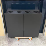 アウトレット フラットシャンプーキャビネット 上台(BK) OL2239【完成品出荷】 通常価格￥29,480