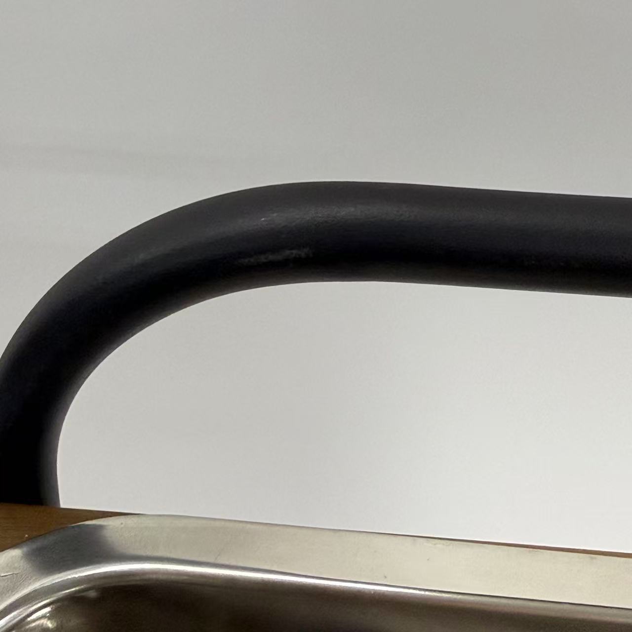 アウトレット 3段ウッドワゴン ステンレストレイ3枚 キャスター付き(BR)【完成品出荷】OL2142 通常価格￥19,580