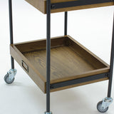 3段ウッドワゴンの詳細