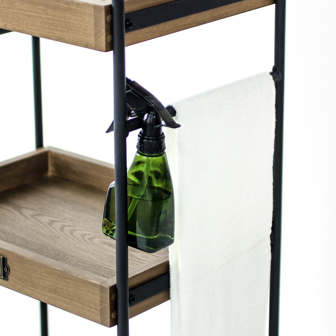 3段ウッドワゴンの詳細