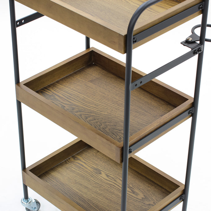 3段ウッドワゴンの詳細