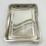 アウトレット 3段ウッドワゴン ステンレストレイ3枚 キャスター付き(BR)【完成品出荷】OL2142 通常価格￥19,580