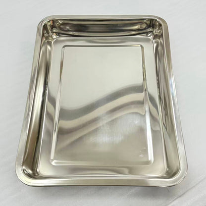 アウトレット 3段ウッドワゴン ステンレストレイ3枚 キャスター付き(BR)【完成品出荷】OL2142 通常価格￥19,580