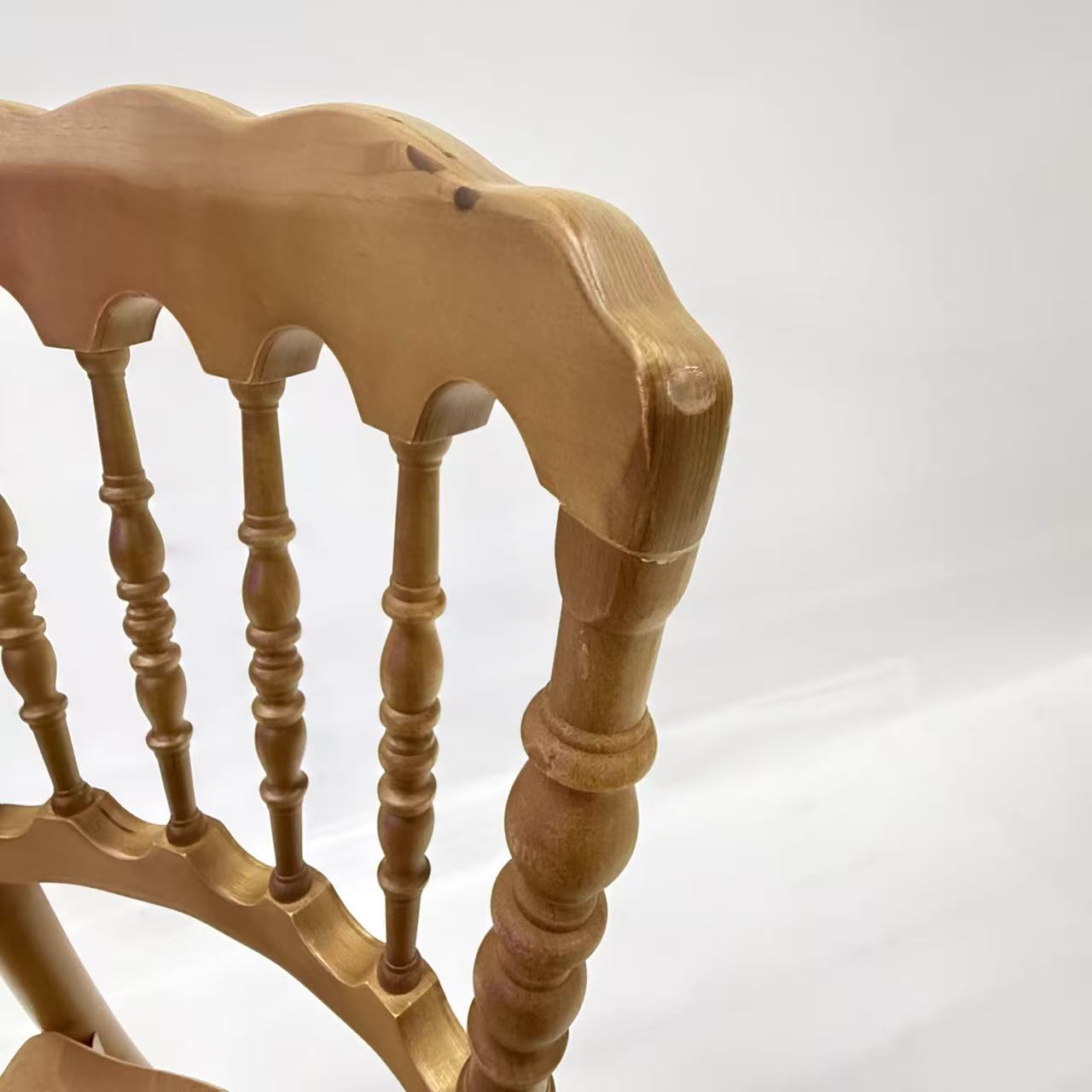 アウトレット ナポレオンチェア 木フレーム単品 (BR) 1脚 OL2193通常価格￥10,780