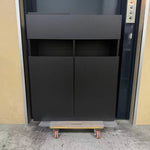 アウトレット フラットシャンプーキャビネット 下台(BK) OL2238【完成品出荷】 通常価格￥40,480