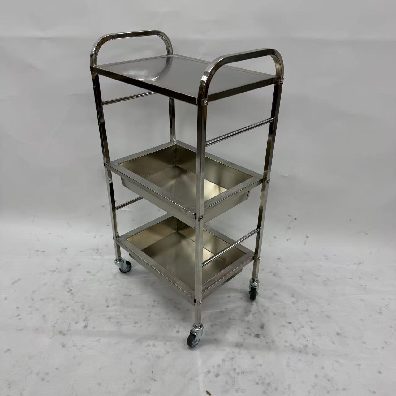 アウトレット ステンレスワゴン イネス(SV) OL2130【完成品出荷】 通常価格￥14,080